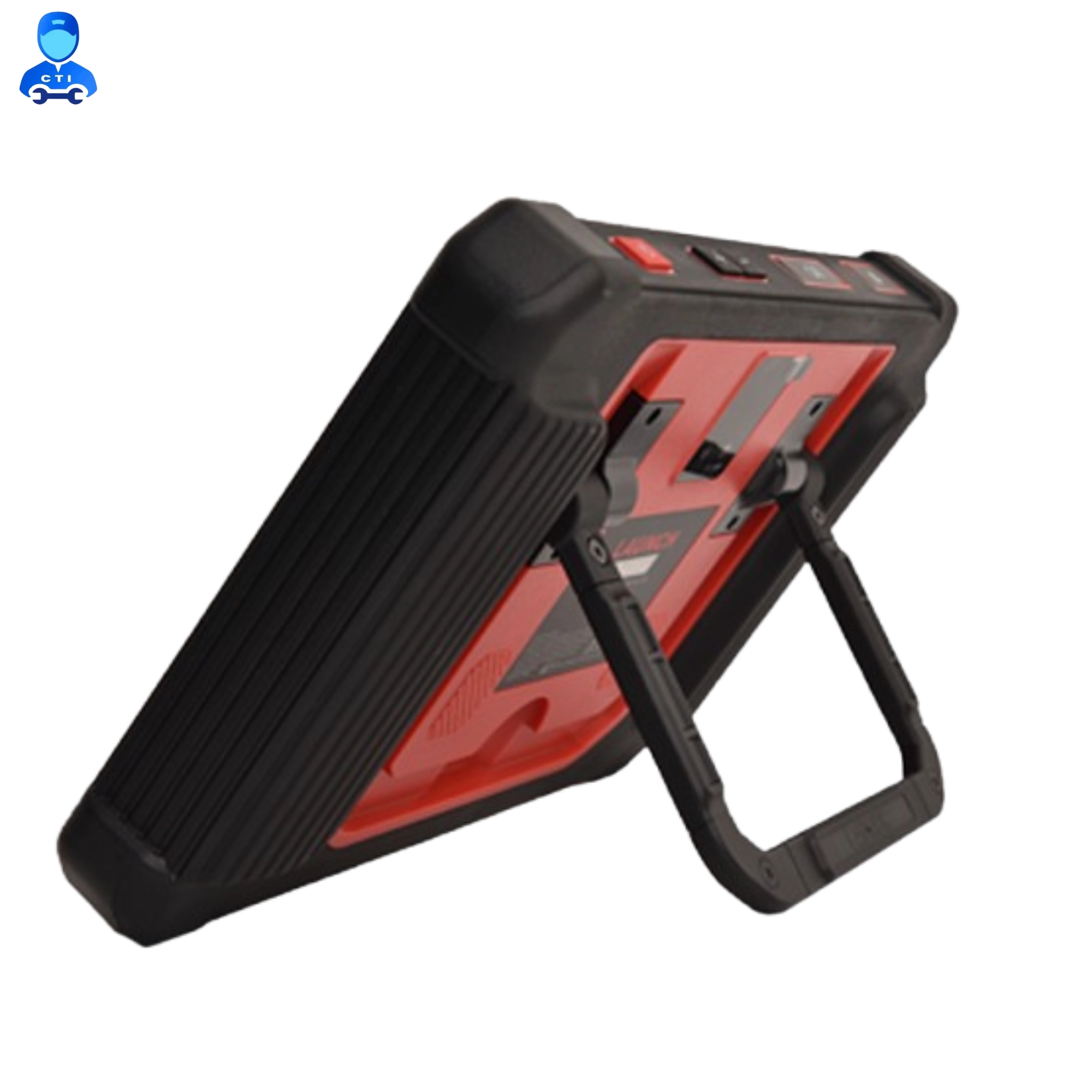 Launch X-431 PAD 5 LINK rugged rear with 180° adjustable kickstand