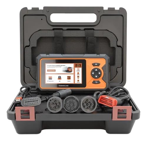ThinkScan HD kit in open suitcase with adapters